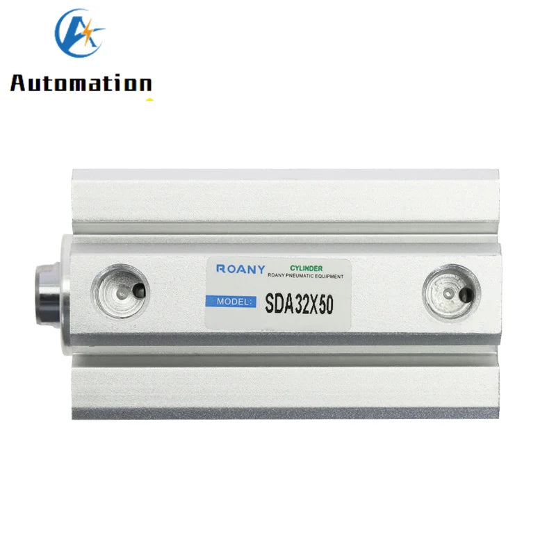 SDA32 Double Acting Compact Air Cylinder 32mm Bore | Multi-Stroke Pneumatic Air Cylinder Richie's