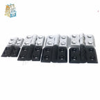Zinc Alloy Hinge for 2020 3030 4040 Aluminum Profile | JARBLUE Aluminum Profile Hinge Richie's 4040 Silver
