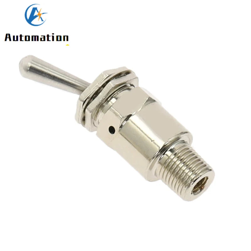 TAC2-3V Pneumatic Toggle Valve 2-Position 3-Way M5 & 1/8" Thread Pneumatic Toggle Valve Richie's