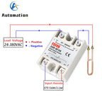 Solid State Relay SSR 10A–100A DC to AC 24-380VAC CE Certified Solid State Relay Richie's