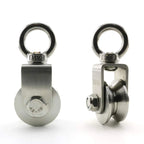 304 Stainless Steel Swivel Pulley – 350KG Heavy Duty Duplex Bearing Swivel Pulley Block Richie's