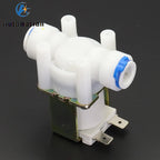 Plastic Solenoid Valve 12V 220V RO Water 3/8" Quick Plug Solenoid Valve Richie's