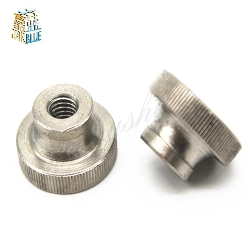 Stainless Steel Knurled Thumb Nuts with Collar M2–M6 | JARBLUE Knurled Thumb Nuts Richie's