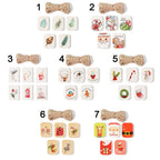 48/50pcs Kraft Paper Christmas Gift Tags with String Kraft Gift Tags Richie's