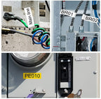 MarkDomain E1000 Pro Industrial Label Maker | TZe Tape Compatible Industrial Label Maker Richie's