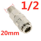 EU Type Pneumatic Quick Coupling 1/4 3/8 1/2 BSP Male Thread Pneumatic Quick Coupler Richie's SM04