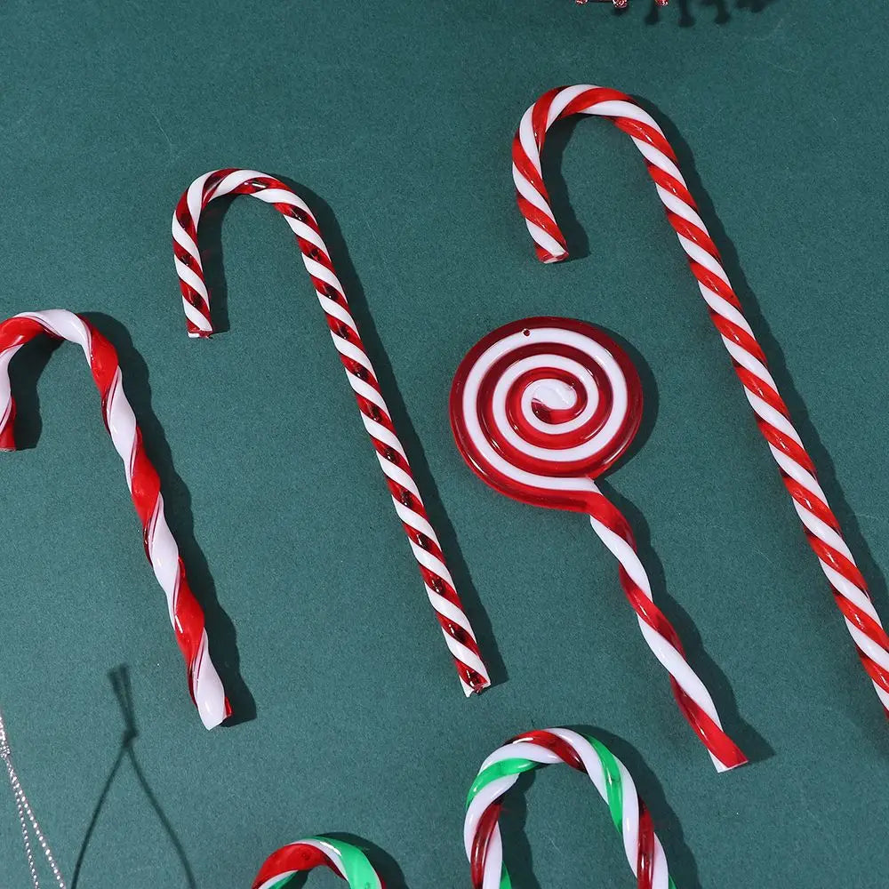 Christmas Candy Cane Tree Ornaments – Xmas Pendant Décor Christmas Tree Ornament Richie's
