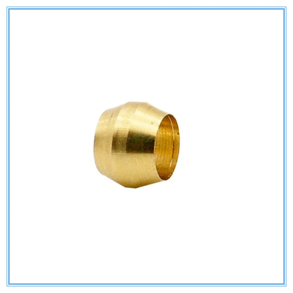10Pcs Brass Double Taper Ferrule Compression Sleeve Fittings 4–14mm Compression Ferrule Fittings Richie's