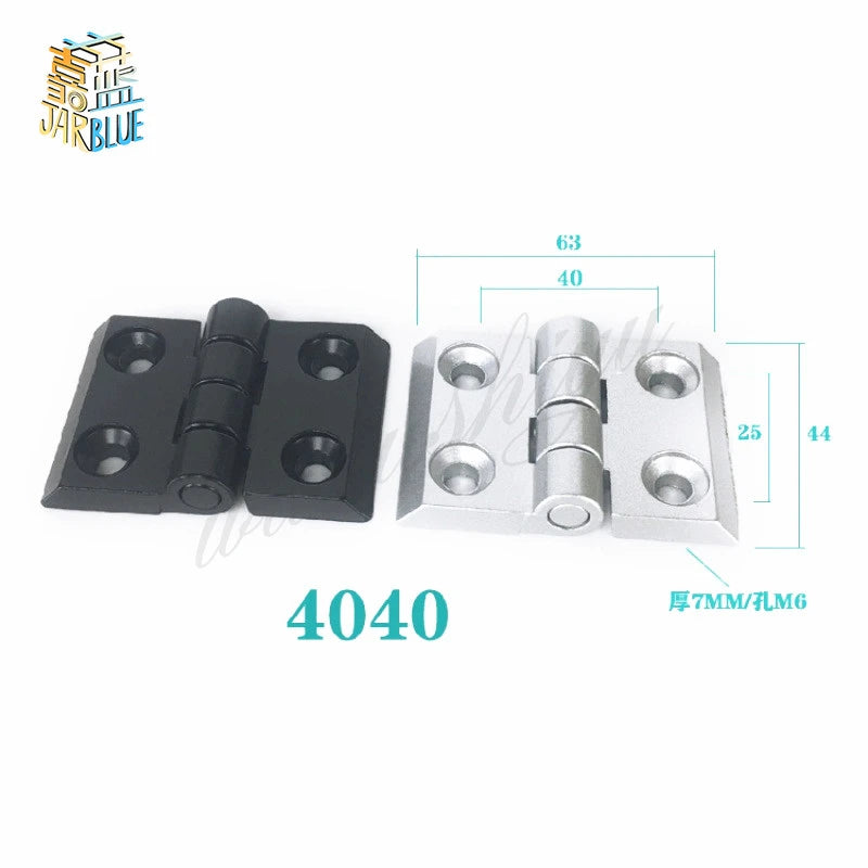 Zinc Alloy Hinge for 2020 3030 4040 Aluminum Profile | JARBLUE Aluminum Profile Hinge Richie's