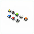50pcs SMD Tact Switch 6x6x5mm 4-Pin Momentary Push Button Tactile Switch Pack Richie's YELLOW