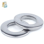 GB97 A2 304 Stainless Steel Flat Washers M1.6–M24 | 1/50/100pcs Stainless Steel Washers Richie's