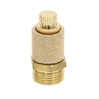 Brass Pneumatic Exhaust Muffler BSP 1/8 1/4 3/8 1/2 Silencer Pneumatic Muffler Fitting Richie's Adjust 1"