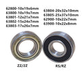 Deep Groove Ball Bearings 62800–63900 ZZ RS | JARBLUE ABEC-3 Ball Bearing Richie's 63803RS 17x26x7mm 1PCS
