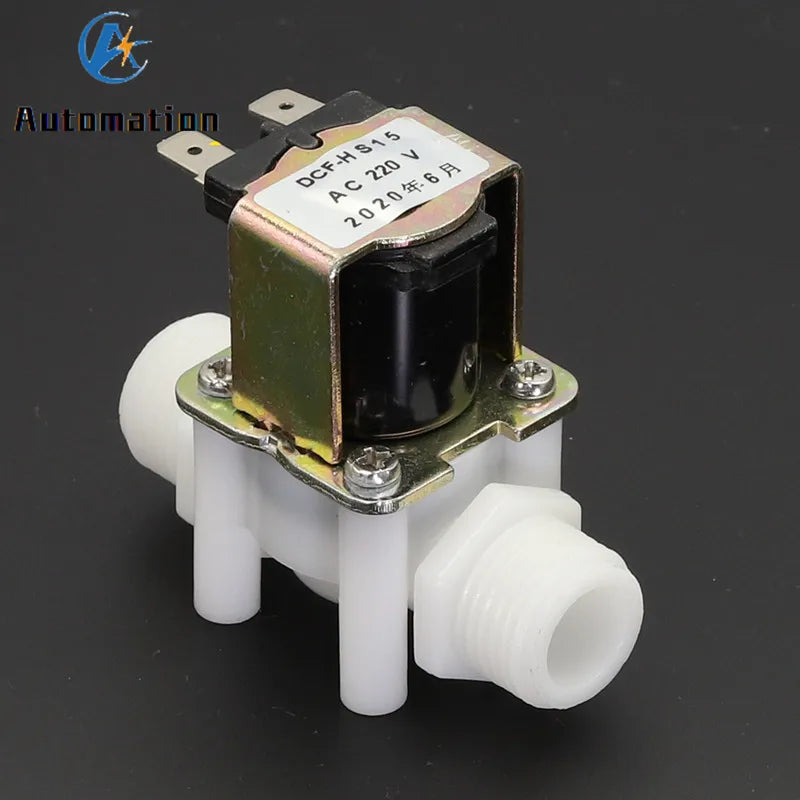 12V 24V G1/2" Plastic Solenoid Water Valve NC/NO Irrigation Solenoid Water Valve Richie's