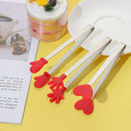 Mini Silicone Food Tongs – BBQ, Bread & Snack Kitchen Clip Kitchen Food Tongs Richie's