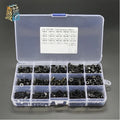 440pcs M3 M4 M5 Hex Socket Flat Head Screws & Nuts Kit Screw & Nut Kit Richie's 440pcs Mix