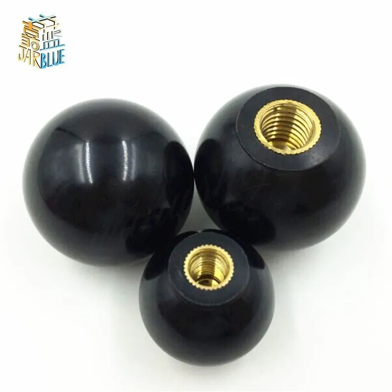JARBLUE Plastic Ball Knob Clamping Nuts M4–M16 Thread | 2-Pack Clamping Knob Nuts Richie's