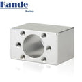 CNC Ballscrew Nut Housing Bracket for SFU1204 – Aluminum Alloy CNC Machine Part Richie's 24mm dia