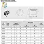KH PP Mini Compact Linear Bearings – KH0824PP to KH2030PP Linear Bearing Richie's