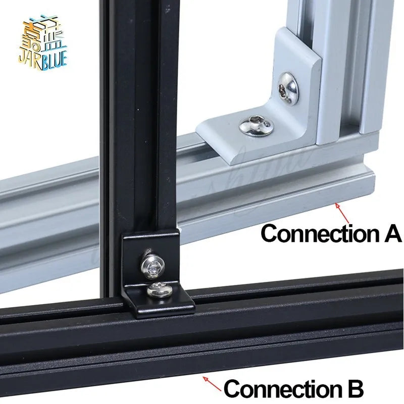 90° Inside Corner Bracket for 2020 3030 4040 4545 Aluminum Extrusion Corner Bracket Richie's