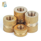 M2 M2.5 M3 Brass Knurl Insert Nuts Kit 200/500pcs + Storage Box Brass Insert Nuts Richie's