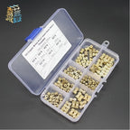 150pcs M3 Brass Knurled Insert Nuts Kit – 7 Sizes | JARBLUE Brass Insert Nuts Richie's