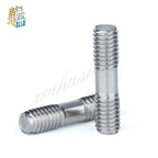 20PCS M8 Stainless Steel Double-End Threaded Stud Bolts Threaded Stud Bolts Richie's 45mm M8