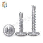 50pcs M4.2 Self-Drilling Countersunk Screws 410 Stainless Steel Self-Drilling Screws Richie's m4.2 45mm