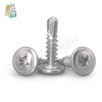 50pcs M4.2 Self-Drilling Countersunk Screws 410 Stainless Steel Self-Drilling Screws Richie's