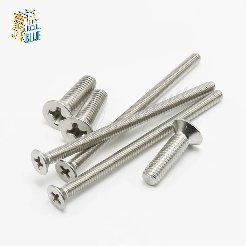 Stainless Steel 304 Phillips Countersunk Micro Machine Screws M1–M5 Machine Screws Richie's