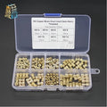 150pcs M3 Brass Knurled Insert Nuts Kit – 7 Sizes | JARBLUE Brass Insert Nuts Richie's 150pcs Mix
