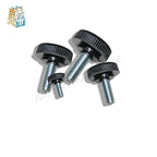 10pcs Black Plastic Knurled Thumb Screws M3 M4 Hand Tighten Knobs Thumb Screw Knobs Richie's