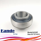 UC207 Pillow Block Bearing 35mm Bore | Kande Bearings UC207 Series Pillow Block Bearing Richie's