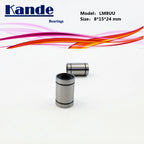 LM8UU Linear Bearings 8x15x24mm 10pcs – Kande Bearings Linear Bearing Richie's