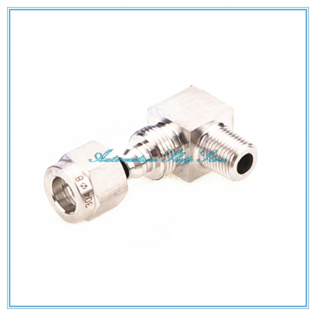 SS304 Stainless Steel 90° Elbow Pipe Fitting – Male Thread Pipe Elbow Fitting Richie's