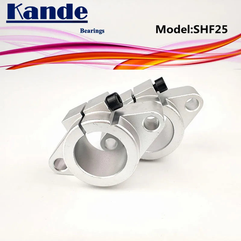 Kande SHF25 25mm Shaft Support Bearings for CNC & 3D Printers 2pcs Shaft Support Bearing Richie's