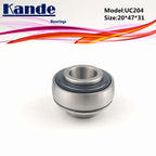 UC204 / UC204-12 Pillow Block Spherical Bearing 20×47×31mm Pillow Block Bearing Richie's
