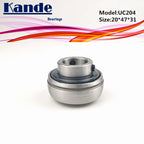 UC204 / UC204-12 Pillow Block Spherical Bearing 20×47×31mm Pillow Block Bearing Richie's UC204