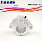 Kande SHF25 25mm Shaft Support Bearings for CNC & 3D Printers 2pcs Shaft Support Bearing Richie's