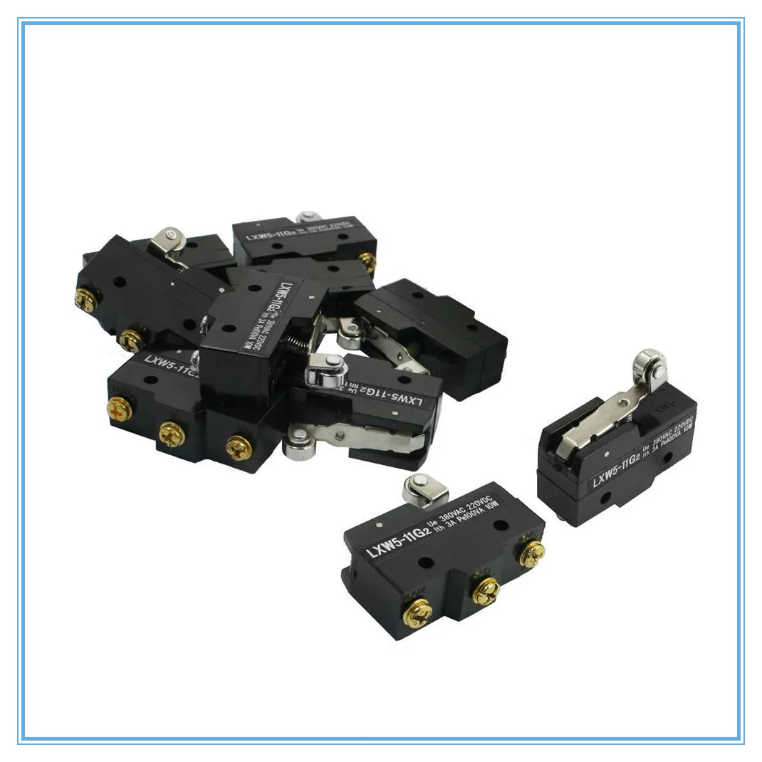 LXW5-11G2 Micro Limit Switch Short Roller Lever 1NO 1NC SPDT Micro Limit Switch Richie's