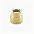 BSP Female x Female Brass Hex Coupling – 1/8 to 3/4 Inch Brass Pipe Fitting Richie's 01 to 02