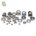 10pcs MR74ZZ Miniature Ball Bearings 4x7x2.5mm Stainless Steel Miniature Ball Bearings Richie's MR74ZZ