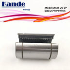 LM25OP Open Type CNC Linear Bushing 25×40×59mm | Kande Linear Bearing Bushing Richie's