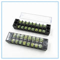 Dual Row Screw Terminal Block 600V 15A TB-1508 | 8-Pin Screw Terminal Block Richie's Default Title