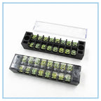 Dual Row Screw Terminal Block 600V 15A TB-1508 | 8-Pin Screw Terminal Block Richie's Default Title