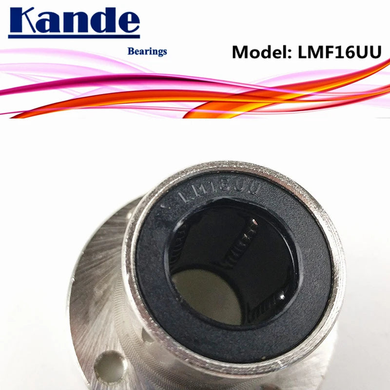 LMF16UU Round Flange Linear Ball Bearing 16mm – 2pcs Linear Ball Bearing Richie's