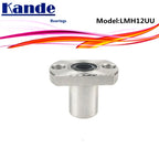 LMH12UU Round Flange Linear Ball Bearing 12mm – 3D Printer Linear Ball Bearing Richie's