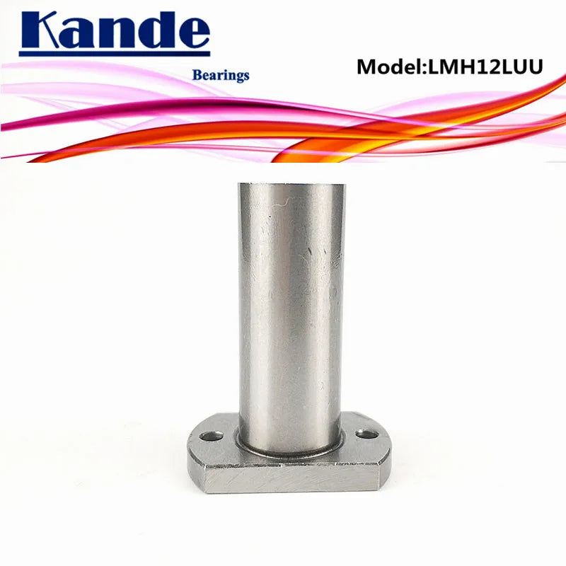 LMH12LUU Extended Oval Flange Linear Ball Bearing 12mm – 2pcs Linear Ball Bearing Richie's