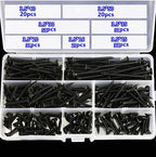 200 Pcs M3.5 Phillips Self-Tapping Screws – Plasterboard & Wall Self-Tapping Screws Richie's 200pcs Mix