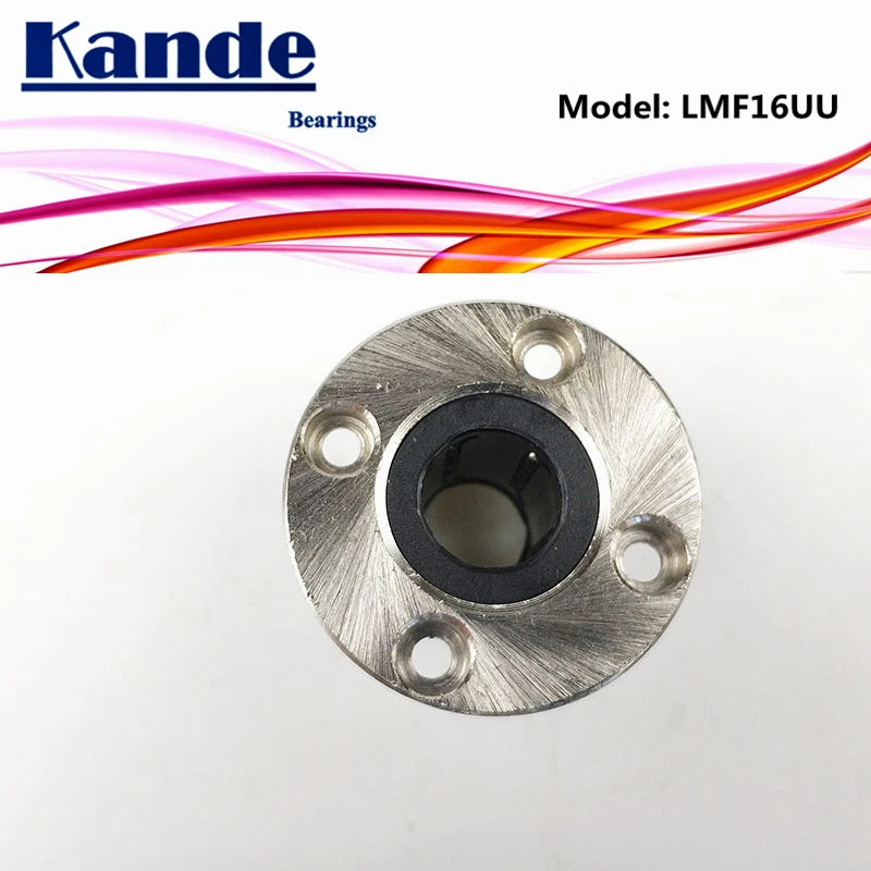 LMF16UU Round Flange Linear Ball Bearing 16mm – 2pcs Linear Ball Bearing Richie's